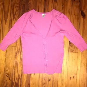 Like new pink cardigan